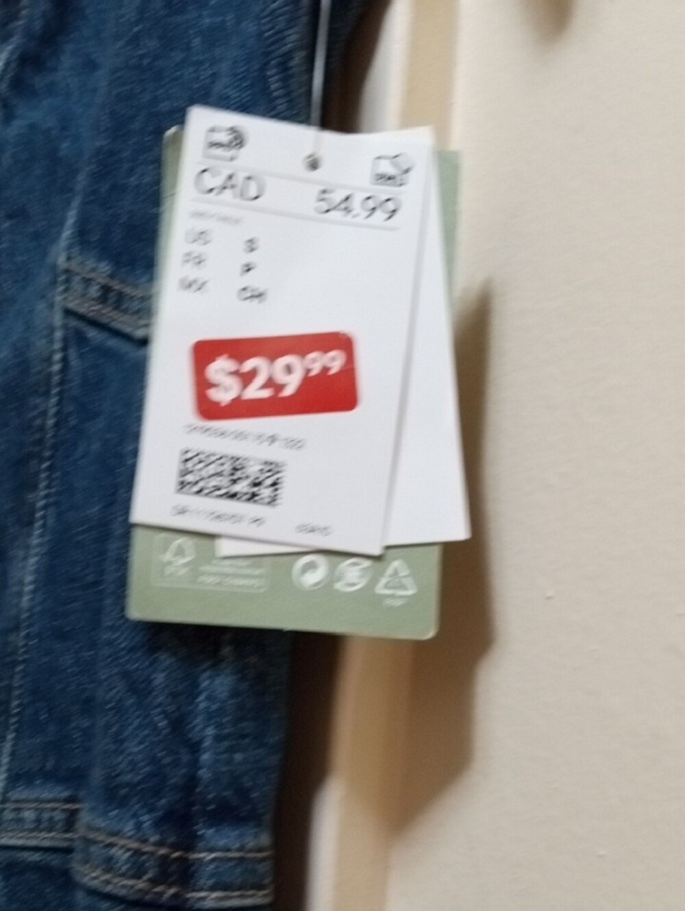 H&M Blue Denim Tube Dress - Picture 6 of 9